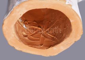 Antalfiné Szente Katalin: lány. Jelzett, kis kopással, m: 11 cm