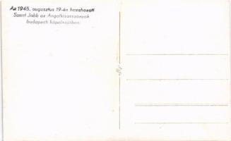 Budapest XII. Zugliget, Az 1945. augusztus 19-én hazahozott Szent Jobb az Angolkisasszonyok budapest...