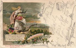 1899 German patriotic propaganda litho (EK)