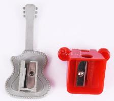 Festékipari és Vegyészeti Vállalat fém tinta, bontatlan + gitár és telefon formájú ceruzahegyezők