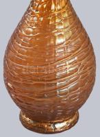 Horváth Márton (1941-2013): Lüsztermázas váza. Jelzés nélkül, hibátlan, m: 18 cm. Proveniencia: a be...