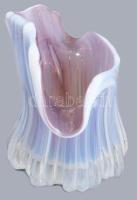 Horváth Márton (1941-2013): Lüsztermázas váza. Jelzett, hibátlan, m: 13 cm. Proveniencia: a beadó a ...