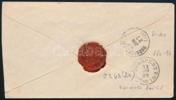 1881 5kr díjjegyes boríték "PILIS"