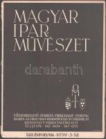 1939, 1942 A Magyar Iparművészet XIII. évfolyamának 3. száma és a Magyar Építőművészet 1942. novemberi száma