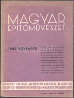 1939, 1942 A Magyar Iparművészet XIII. évfolyamának 3. száma és a Magyar Építőművészet 1942. novembe...