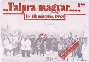 "Talpra magyar...!" 1848-as forradalom dokumentumainak reprint kiadása, papír mappában, mappán szakadás