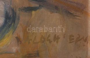 Balogh Ervin (1925-2020): Csendélet. Olaj, farost, jelezve jobbra lent. Kopott fakeretben. 60×80 cm