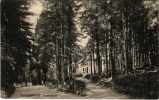 Tusnádfürdő, Baile Tusnad; Cukrászda. Dragomán S. J. kiadása / confectionery (EK)