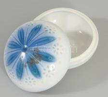 Aquincum aquazur bonbonier. Jelzett, hibátlan, d: 6,5 cm