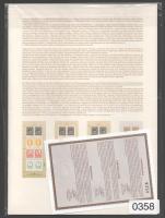 2017 150 éves a magyar bélyegkibocsátás szett eredeti csomagolásban, 0358. sorszámmal (50.000)