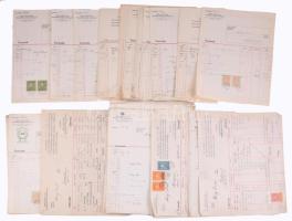 Vegyes takarékpénztári okmánybélyeges iratok