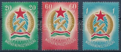 1949 Alkotmány (I.) sor makkor vízjellel (28.000)