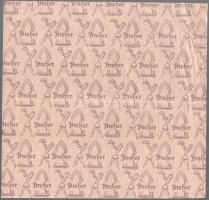 cca 1935 Dreher csokoládés csomagolópapír, 28×30 cm