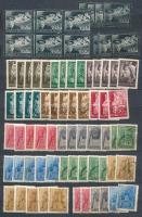 Kis tétel az 1941-1943 közötti időszakból több példányokkal, kétoldalas A4-es berakólapon