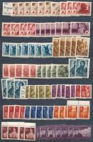 Kis tétel az 1939-1943 közötti időszakból több példányokkal, kétoldalas A4-es berakólapon