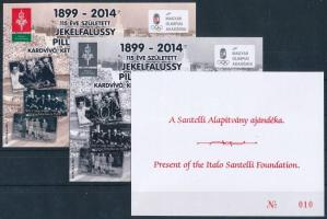 2014 Jekelfalussy Piller György 3 klf emlékív