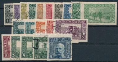 Bosznia-Hercegovina 1906 20 db vágott bélyeg (min 50.000)