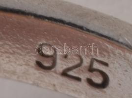 5 darab ezüst (ag) gyűrű, jelzett, m:54-58, bruttó 7,3g