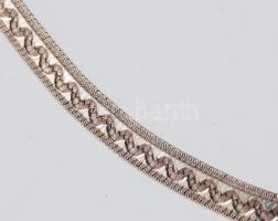 Ezüst (Ag) nyaklánc, h: 40 cm, jelzett, nettó 5,6g
