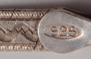 Ezüst (Ag) nyaklánc, h: 40 cm, jelzett, nettó 5,6g