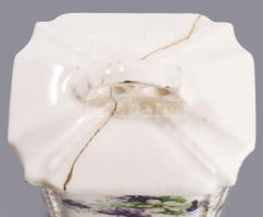 Grell 16 részes tárolóedény készlet, fedőhiányokkal, sérülésekkel, m: 20 cm alatt