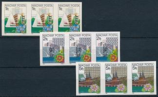 1983 Gyógy- és üdülőhelyek vágott sor hármascsíkokban (12.000)