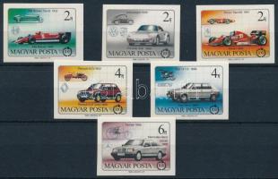 1986 Autó III. - 100 éves az autó vágott sor (4.500)