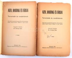 Longuet, Jean - Silber, Georges: Azev, Harting és társai. I-II. köt. Terroristák és rendőrkémek. For...