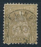 Svájc 1862 Mi 28 (Mi EUR 100,-)