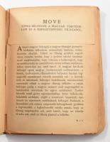 1920 A MOVE (Magyar Országos Véderő Egyesület) képes bélyegek albuma a magyar történelem és a keresz...
