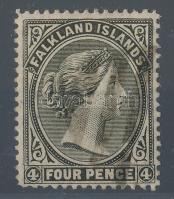 Falkland szigetek 1882 Mi 6Xa szép és ritka! (Mi EUR 110.-)