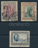 Görögország 1933 Mi 369-371 (Mi EUR 240,-)