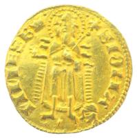 DN 1354-1357. Aranyforint Au "I. Lajos" későbbi replika (3,55g) T:AU Hungary 1354-1357. Goldgulden Au "Louis I" later replica (3,55g) C:AU