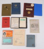 10 db vegyes igazolvány