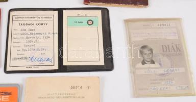 10 db vegyes igazolvány