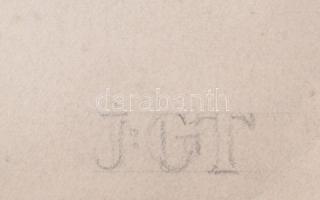 Szege Sándor (1883-1945): 2 fillér és 10 fillér érmék tervei, össz. 2 db, 1926. Ceruza, papír. Jelzé...