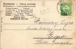 1912 Osztrák-magyar katonák csoportja, dragonyosok / Austro-Hungarian K.u.K. military, group of sold...