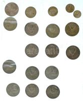 Szovjetunió ~1960-1980. 10k - 1R Cu-Ni "(18x) emékkiadások T:AU-XF Soviet Union ~1960-1980. 1 R...
