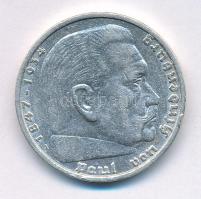 Német Harmadik Birodalom 1936A 5M Ag "Paul von Hindenburg" T:XF
German Third Reich 1936A ...