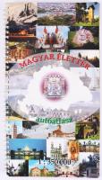 2005 Magyar Élettér autóatlasz, kiadja a Magyar Élettér Alapítvány, 1 : 350.000, kiadói spirálfűzéses papírkötés, néhány kissé viseltes lappal, 192 p.