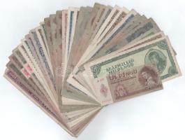 Vegyes, 31db-os magyar Pengő bankjegytétel T:F,VG