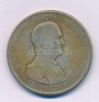 1930. 5P Ag "Horthy jobbra" T:F patina, ph. Adamo P8