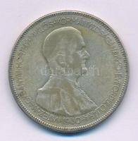 1930. 5P Ag "Horthy jobbra" T:F patina, kis ph. Adamo P8