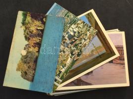 Kb. 101 db MODERN postatiszta külföldi város képeslap / Cca. 101 modern foreign town postcards