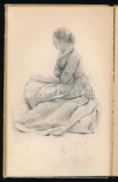 Adolph Menzel: Skizzenbuch 1846. (Facsimile kiadás.) Szerk.: Walter Weidmann. Berlin, [1936], Verlag...