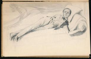 Adolph Menzel: Skizzenbuch 1846. (Facsimile kiadás.) Szerk.: Walter Weidmann. Berlin, [1936], Verlag...