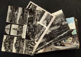 63 db MODERN postatiszta külföldi város képeslap az 50-es és 60-as évekből / 63 modern foreign town postcards from the 50's and 60's