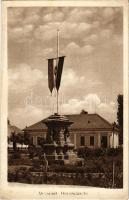 1940 Mezőcsát, Országzászló. Kerékgyártó István kiadása (EK)