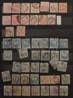 1874-1881 kb 500 db bélyeg A4-es berakóban, benne sok 20kr