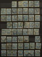 1874-1881 kb 500 db bélyeg A4-es berakóban, benne sok 20kr